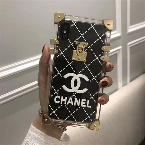 chanel iphone x wallet case|clear chanel iphone case.